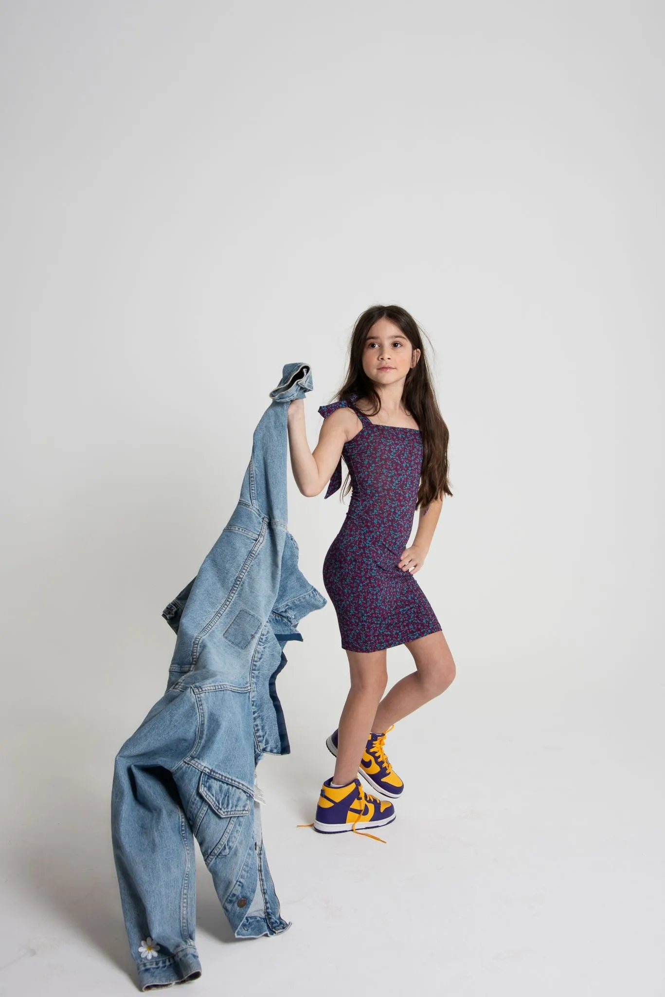 The Chloe Dress - Ditsy Fall
