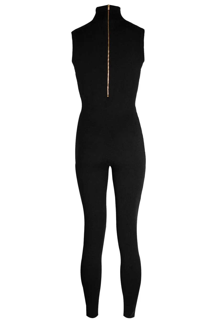 Turtleneck Catsuit - Chocolate