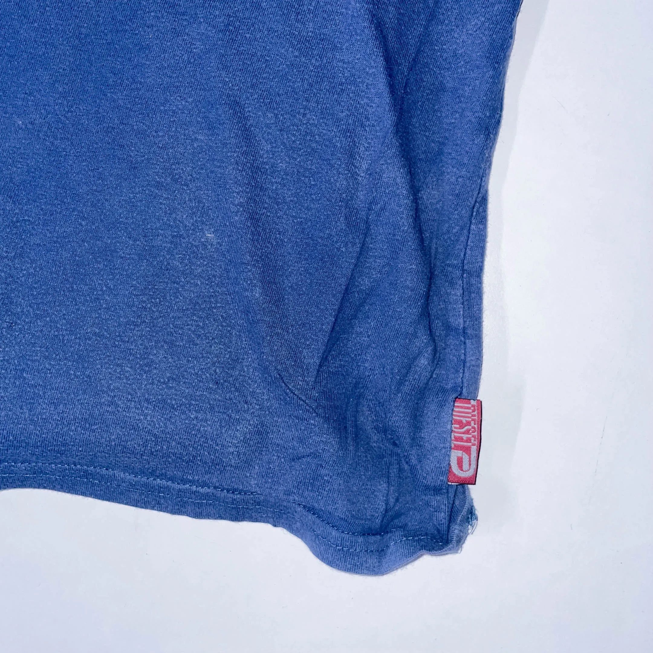 Vintage Diesel jeans round sleeveless cotton mens medium blue tees
