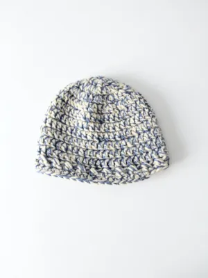 vintage hand knit cap