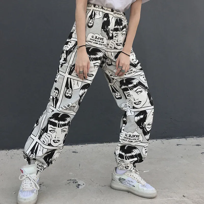 Women's Autumn American Street Hip-Hop Pants