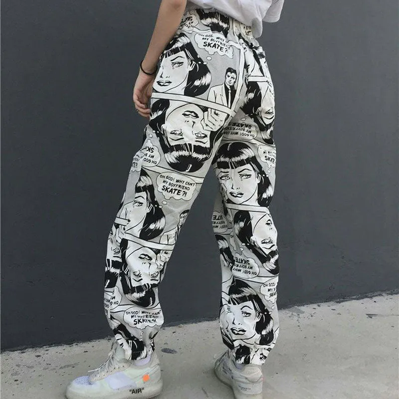 Women's Autumn American Street Hip-Hop Pants