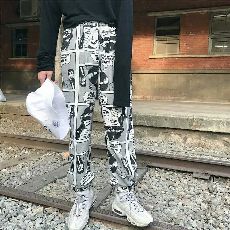 Women's Autumn American Street Hip-Hop Pants