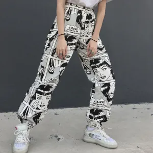 Women's Autumn American Street Hip-Hop Pants
