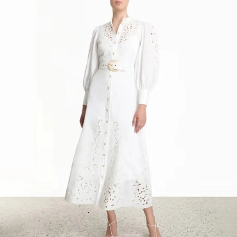 Women's Summer Casual High-Waist A-Line Long Dress