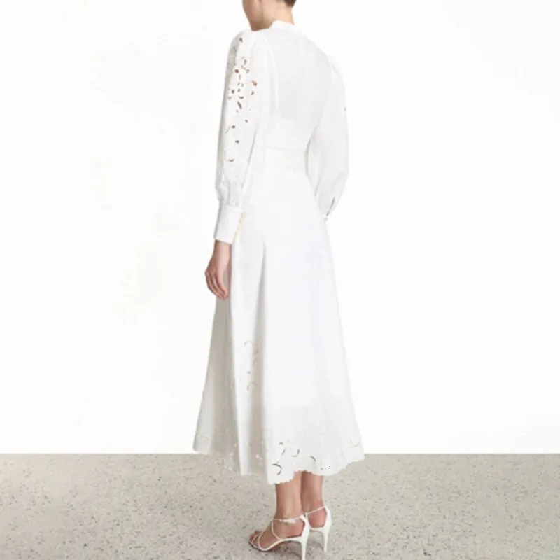 Women's Summer Casual High-Waist A-Line Long Dress