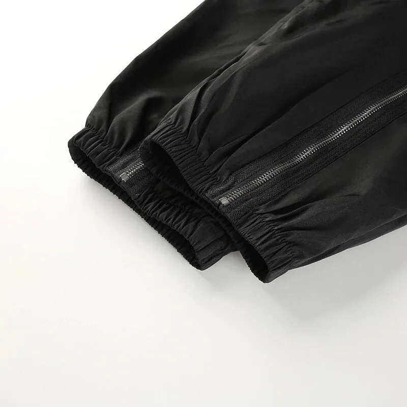 Women's Summer Spliced Loose Cargo Pants