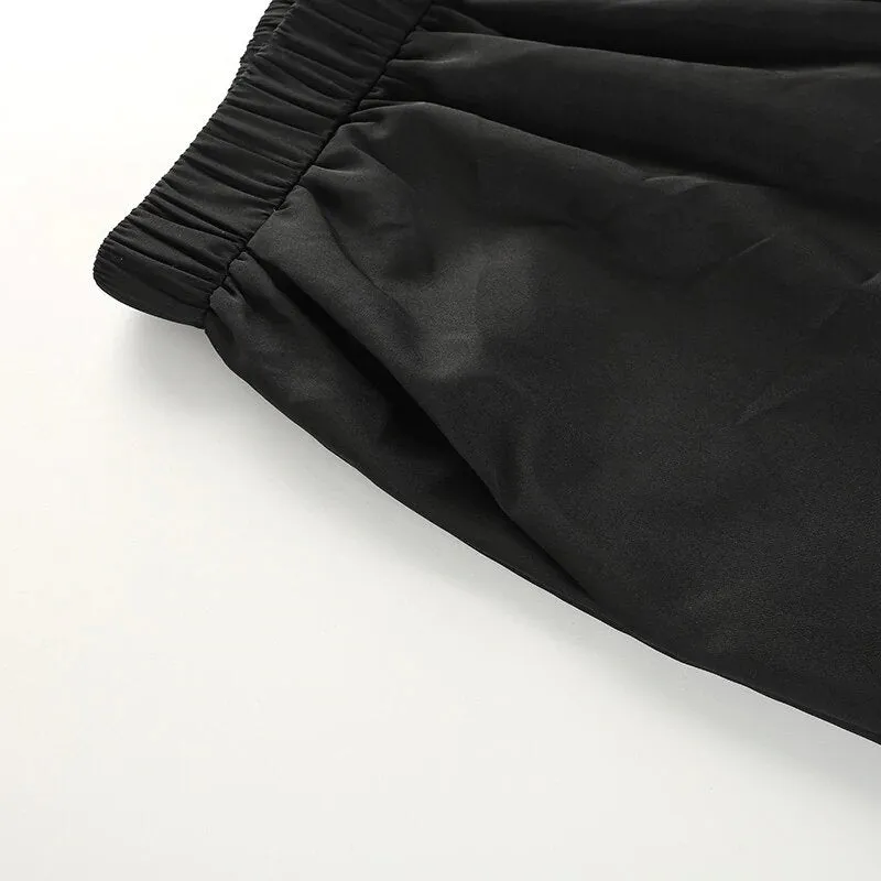 Women's Summer Spliced Loose Cargo Pants