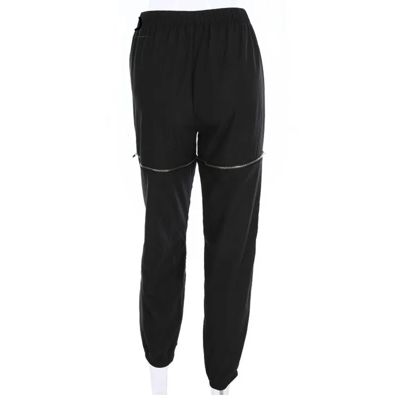 Women's Summer Spliced Loose Cargo Pants